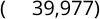 (     39,977)